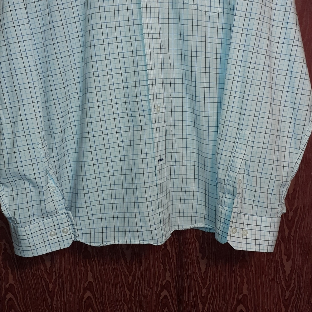 NAUTICA LONG SLEEVE MEN'S BUTTON DOWN DRESS SHIRT SIZE XL - Picture 3 of 5